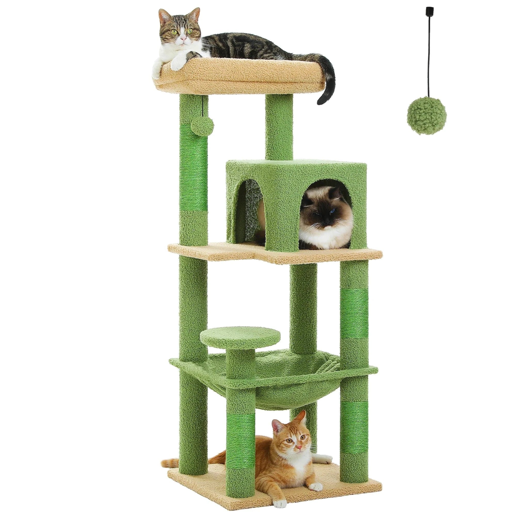 Arbre à chat Cactus Hamac | Mon Chat Perché