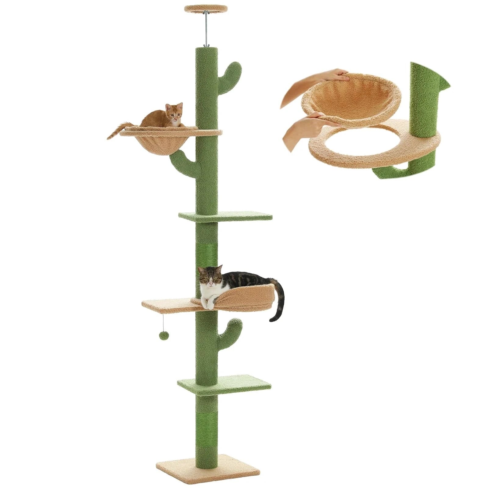Arbre à chat Cactus Plafond | Mon Chat Perché