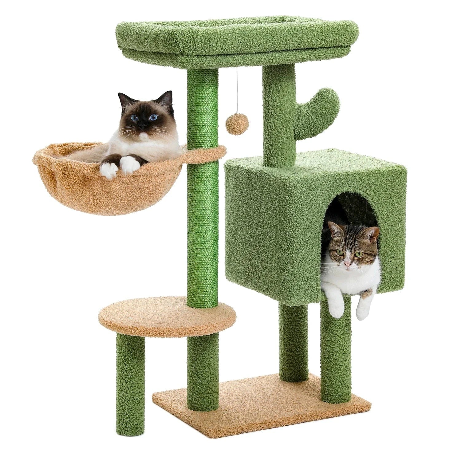 Arbre à chat Design Coloré 90 cm | Mon Chat Perché