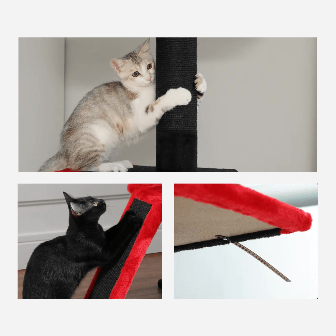 Arbre à chat Design Coloré Plafond | Mon Chat Perché