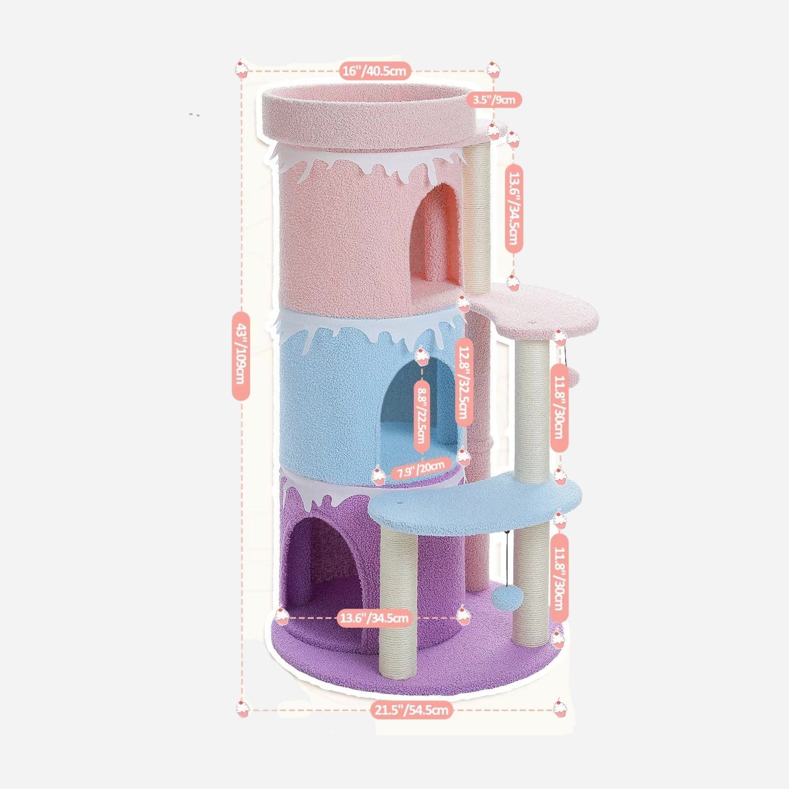 Arbre à chat Design Gâteau | Mon Chat Perché