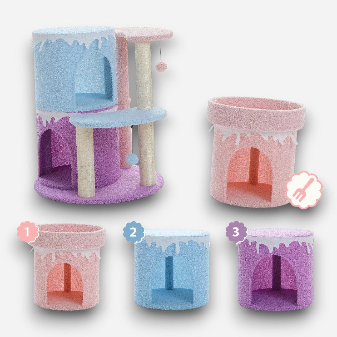 Arbre à chat Design Gâteau | Mon Chat Perché