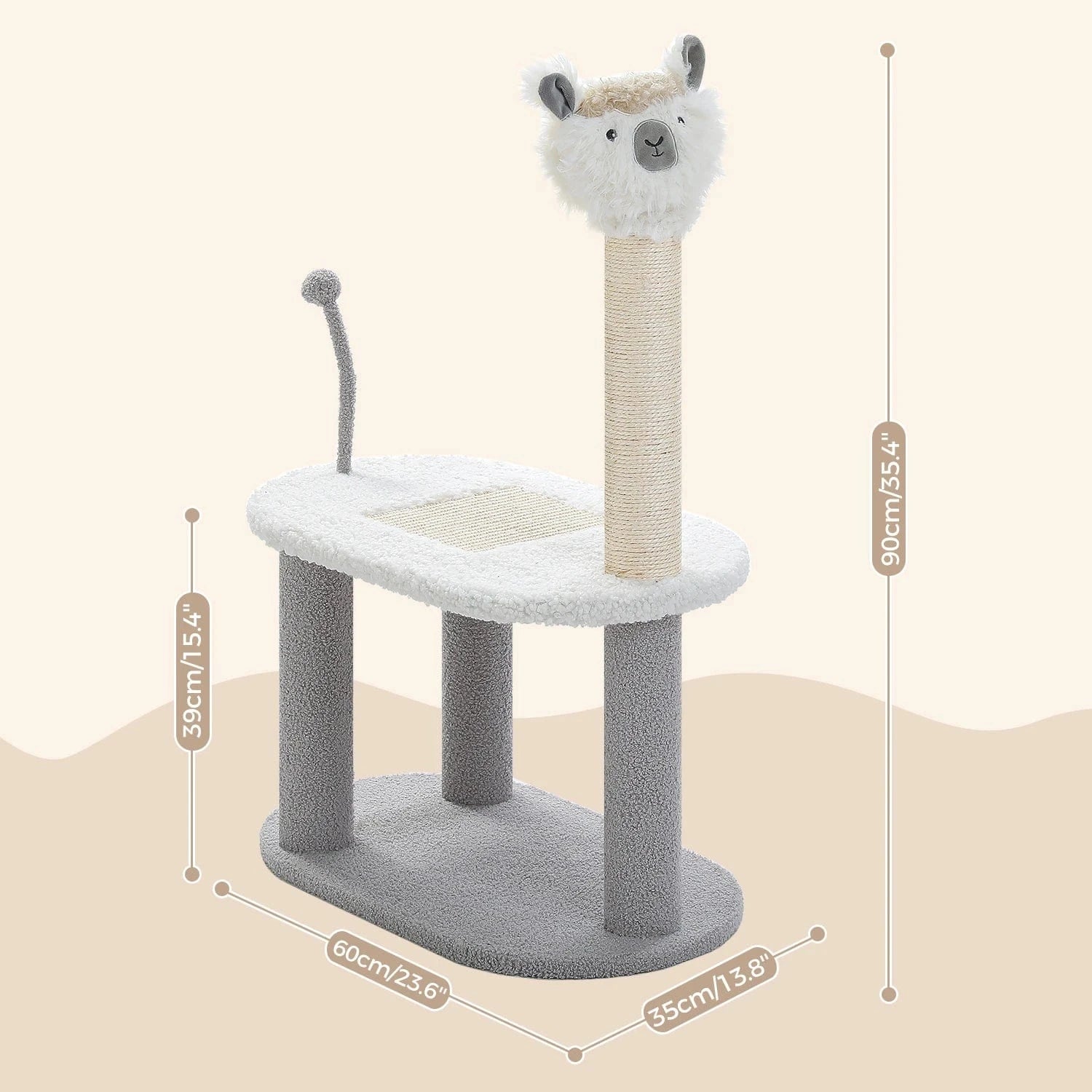 Arbre à chat Design Lama | Mon Chat Perché