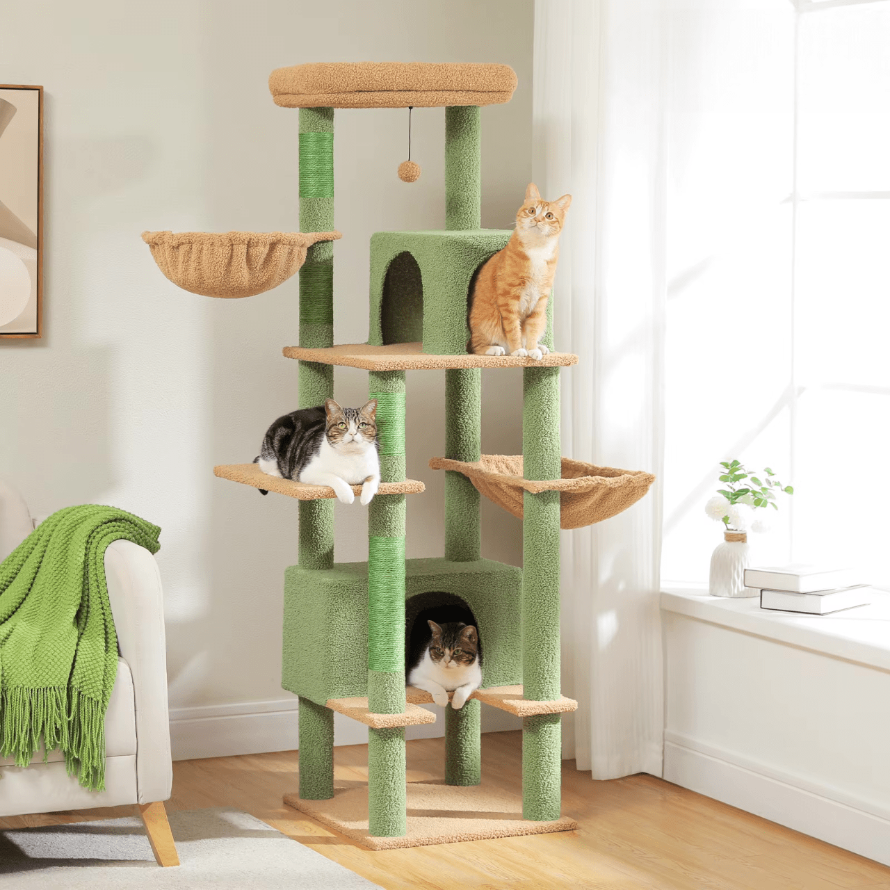 Arbre à chat Design Multi-niveaux | Mon Chat Perché