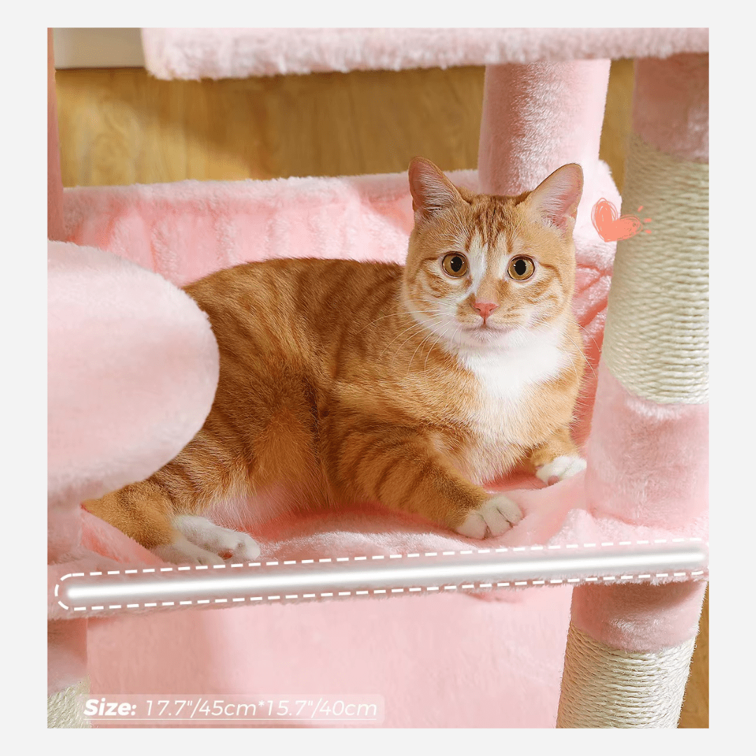 Arbre à chat Design Rose | Mon Chat Perché