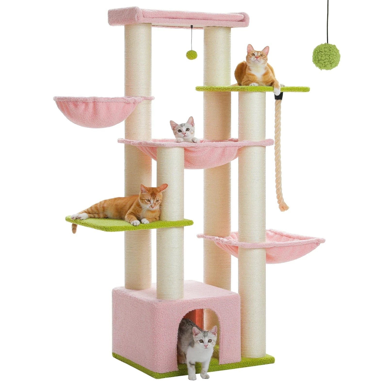 Arbre à chat Maine Coon Solide Grand | Mon Chat Perché