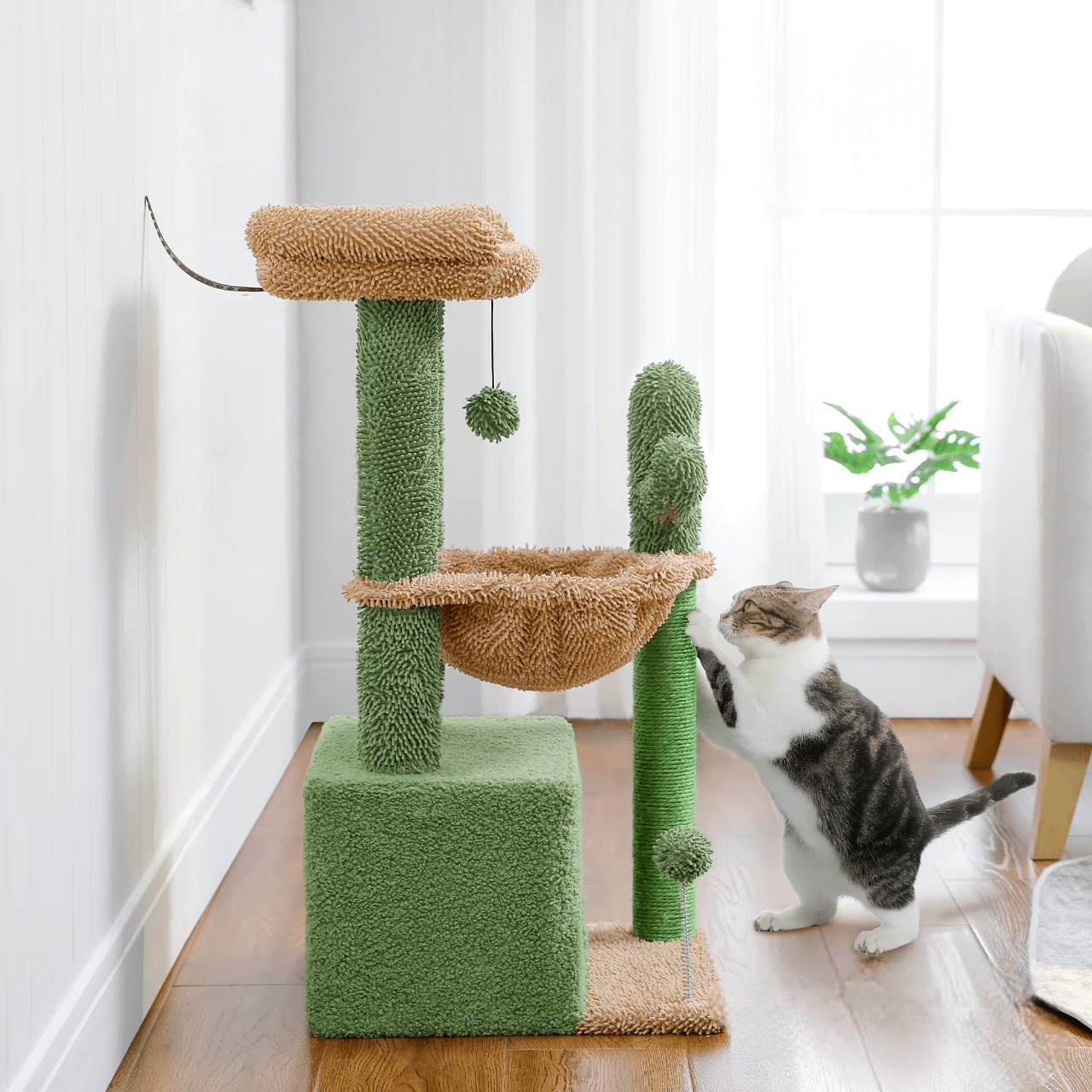 Arbre à chat Petit Cactus | Mon Chat Perché