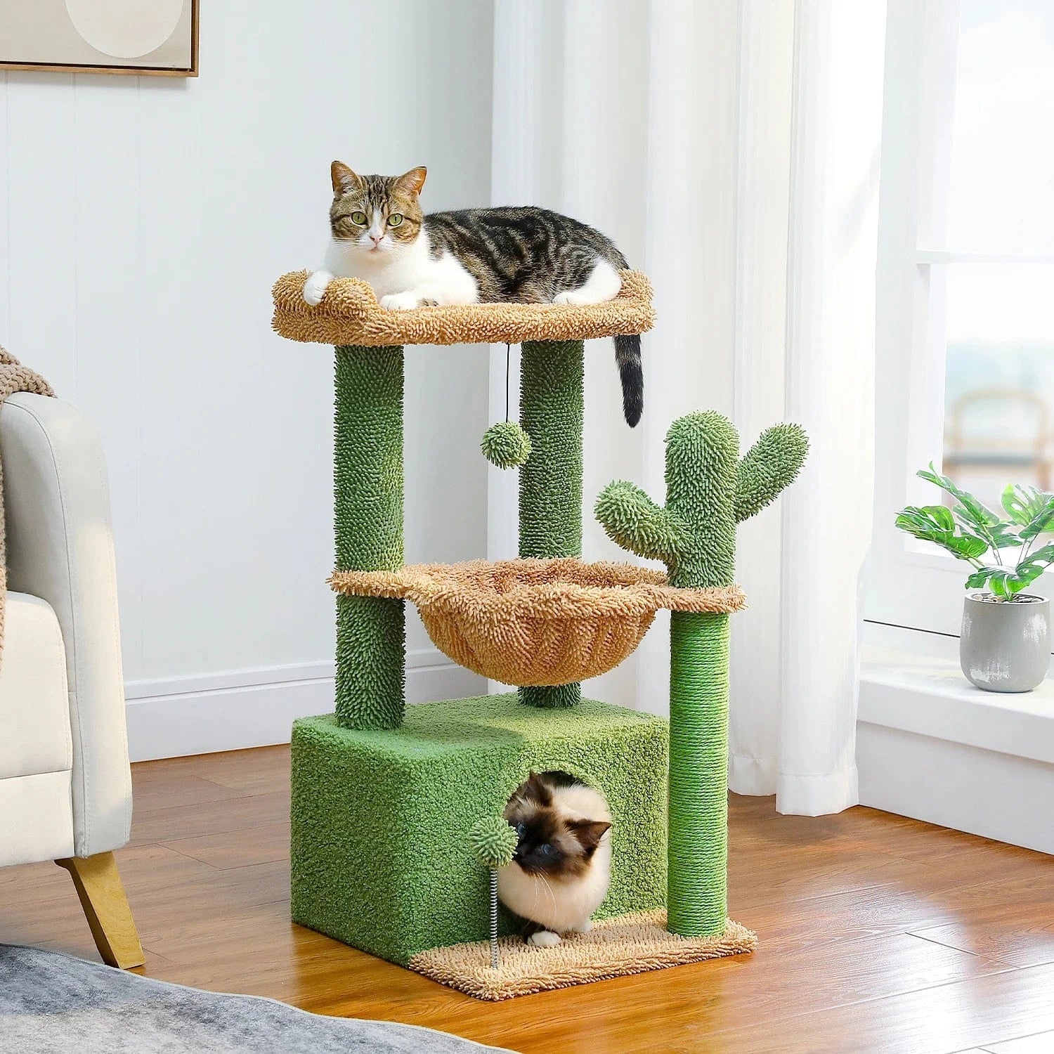Arbre à chat Petit Cactus | Mon Chat Perché