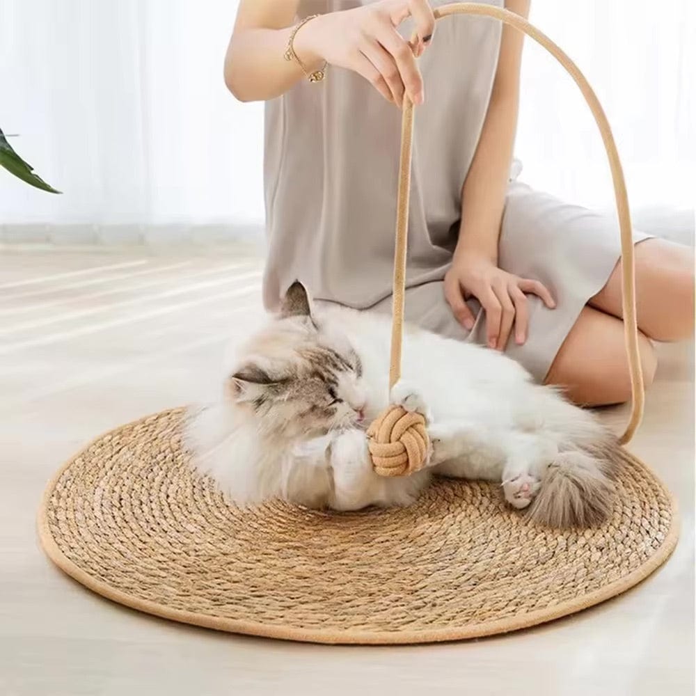 Tapis Griffoir Chat Rotin Naturel
