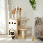 Arbre à chat Bois Capsule | Mon Chat Perché