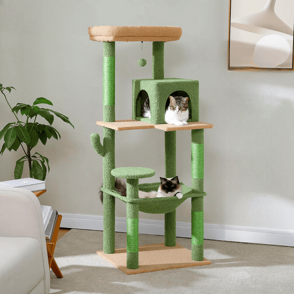 Arbre à chat Cactus Hamac | Mon Chat Perché