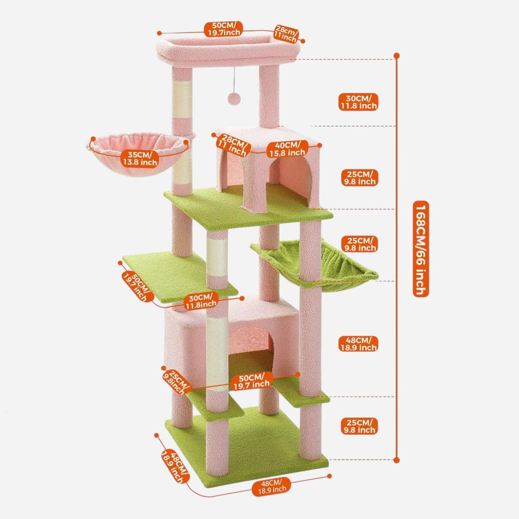 Arbre à chat Design Multi-niveaux | Mon Chat Perché