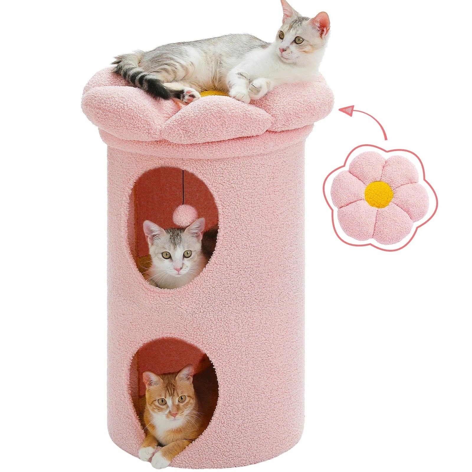 Arbre à chat Fleur Tour | Mon Chat Perché
