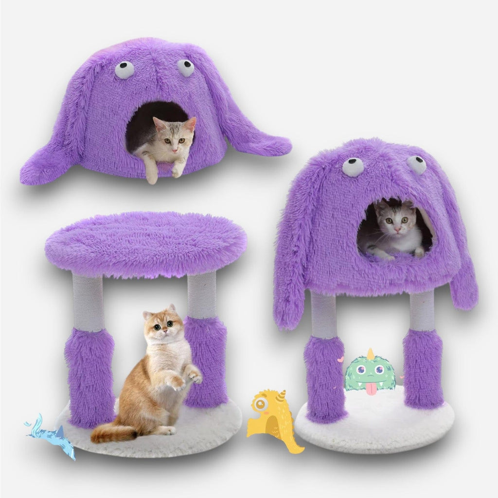 Arbre à chat Monstre Violet | Mon Chat Perché