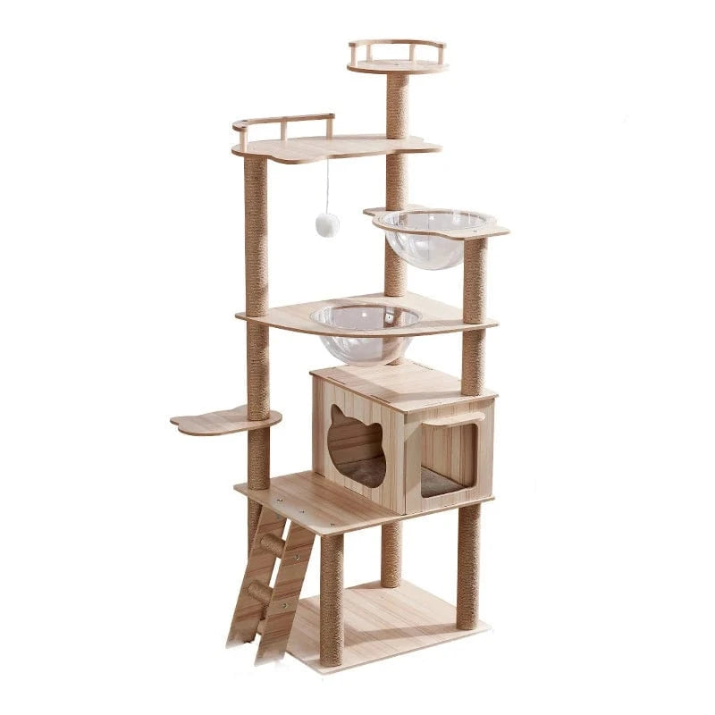 Arbre à chat Multi-Niveaux 5+ Étages avec Sisal - "Ultimate Tower"