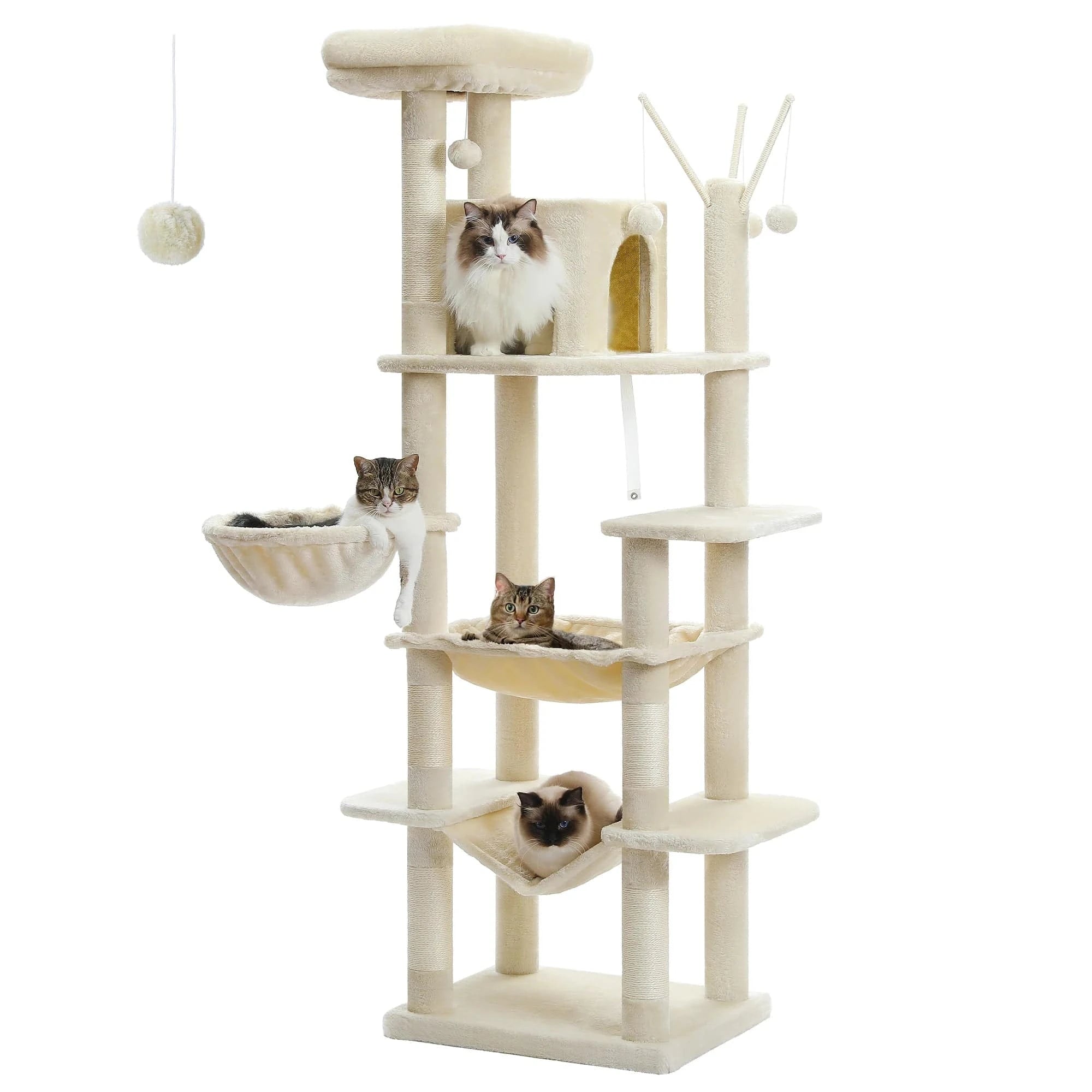 Arbre à Chat Multi-Niveaux XXL | Mon Chat Perché