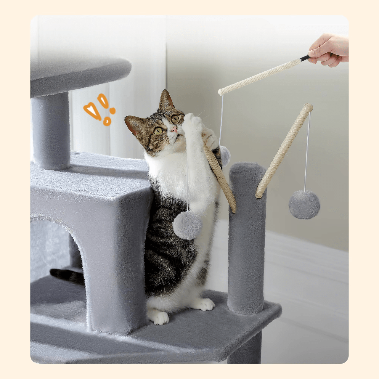 Arbre à Chat Multi-Niveaux XXL | Mon Chat Perché