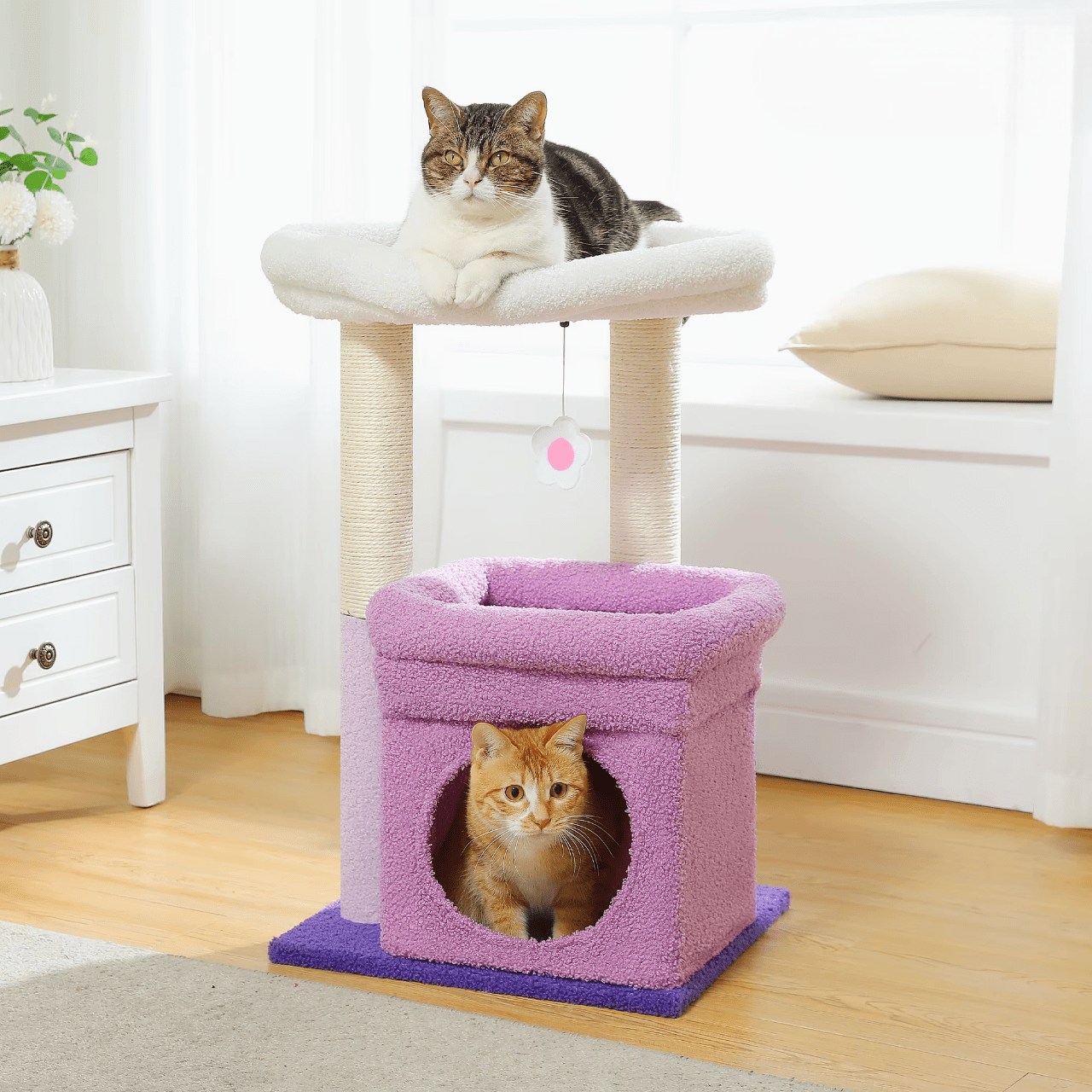 Arbre à Chat Petit Cabane | Mon Chat Perché