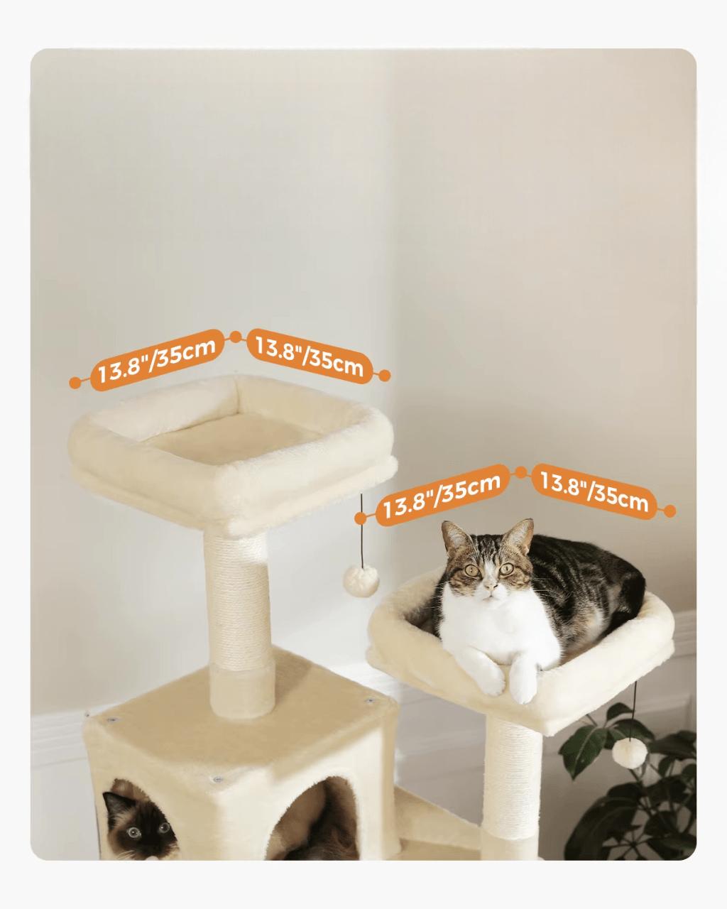 Arbre à Chat XXL 180 cm | Mon Chat Perché