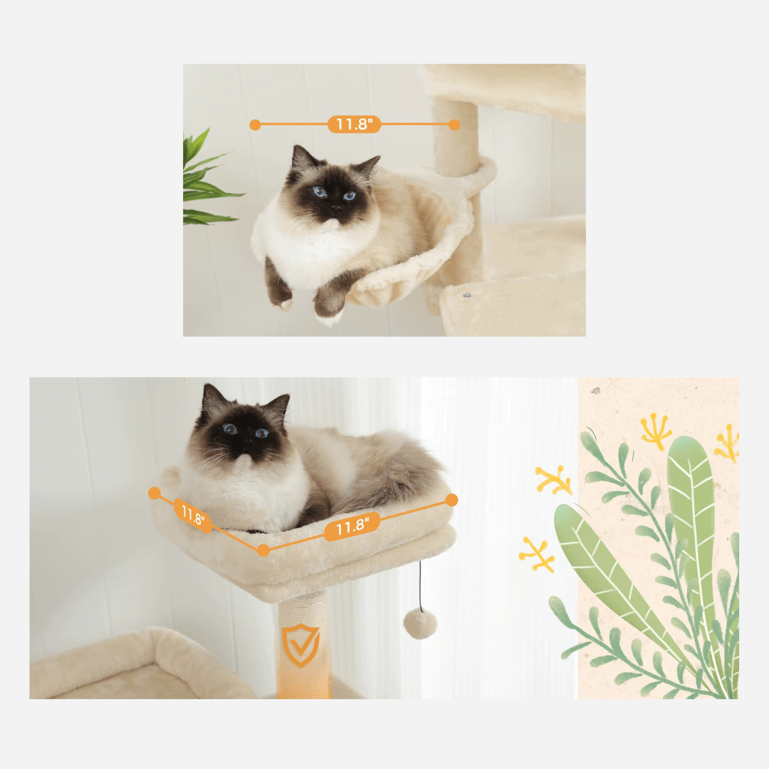 Arbre à chat XXL Confort | Mon Chat Perché