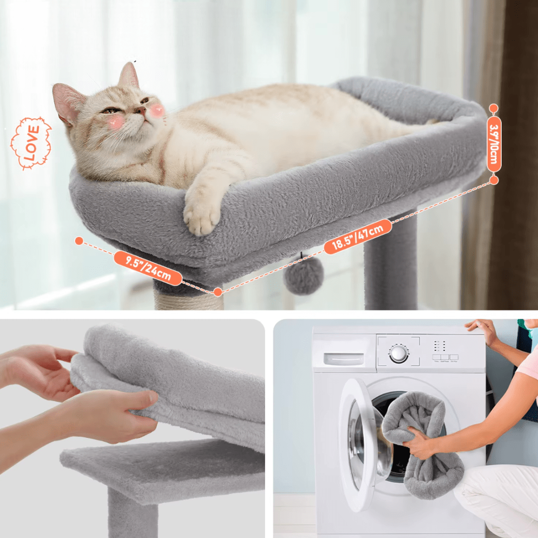 Arbre à chat XXL Cosy & Griffoirs | Mon Chat Perché