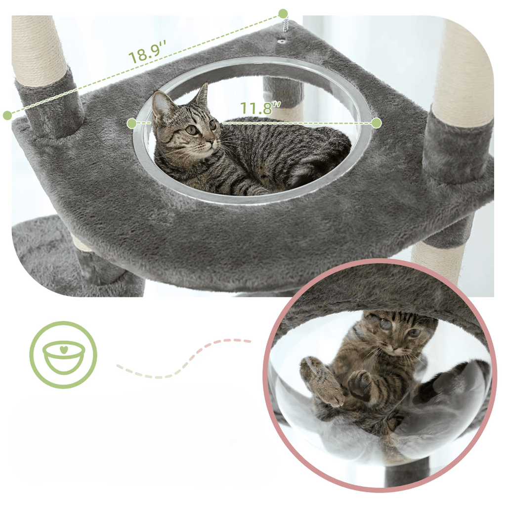 Arbre à chat XXL Plafond | Mon Chat Perché