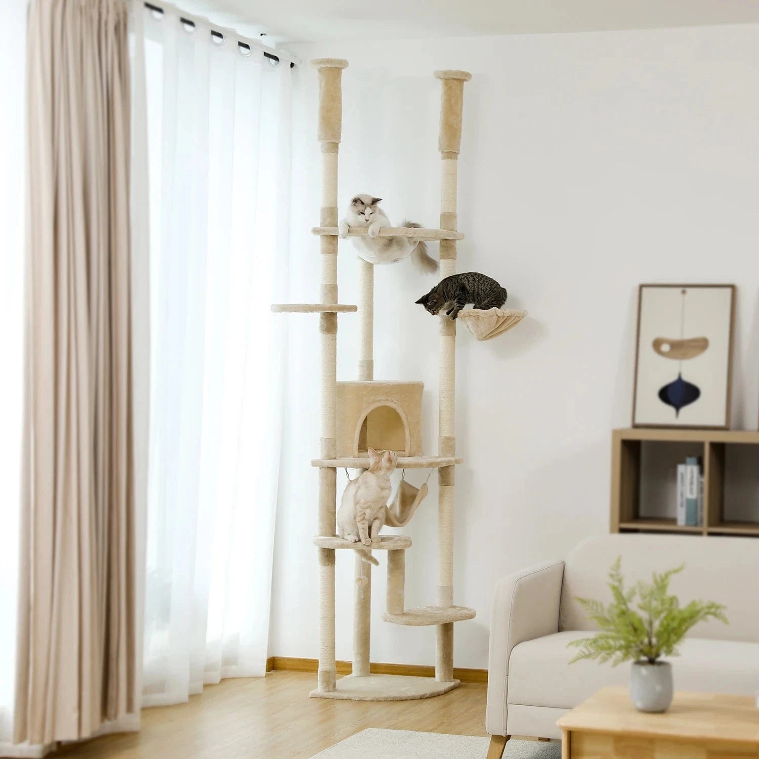 Arbre à chat XXL Plafond | Mon Chat Perché