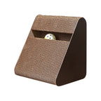 Griffoir Chat 2en1 Carton Triangle avec Balle - "Play & Scratch"